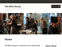 Tablet Screenshot of bike-dump.ca